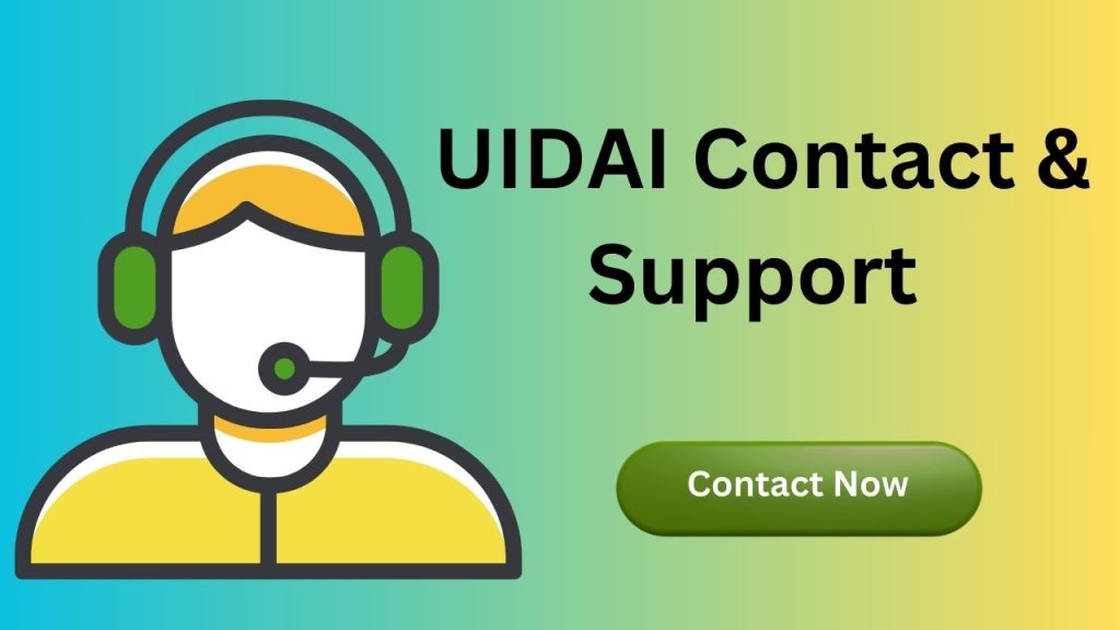 uidai support banner, aadhar card support